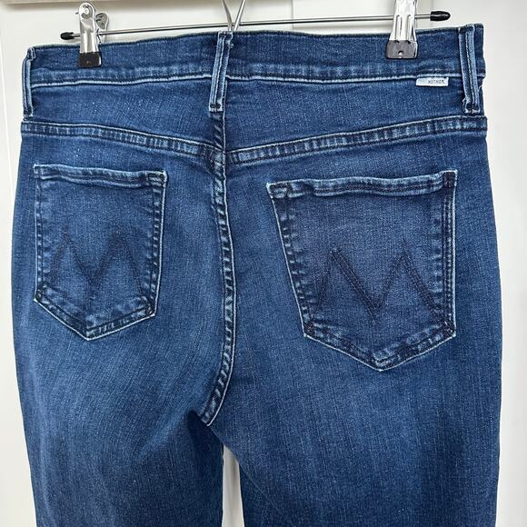 Mother Denim The Weekender Fray Mint Condition High Rise Flare Jean,Size 32, EUC - Picture 6 of 8
